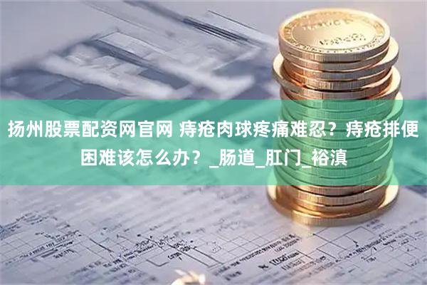 扬州股票配资网官网 痔疮肉球疼痛难忍？痔疮排便困难该怎么办？_肠道_肛门_裕滇